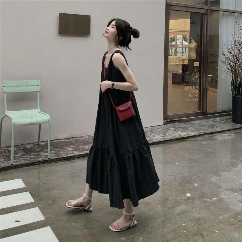 カジュアルコーデ  ティアードフリルマキシワンピース