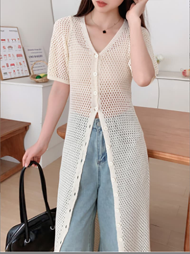 カジュアルコーデ 透け感シャツ 春夏 ゆったり レディース 薄手 ロング カーディガン