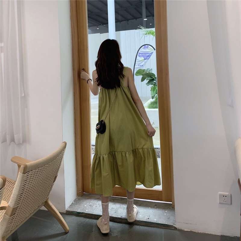 カジュアルコーデ  ティアードフリルマキシワンピース